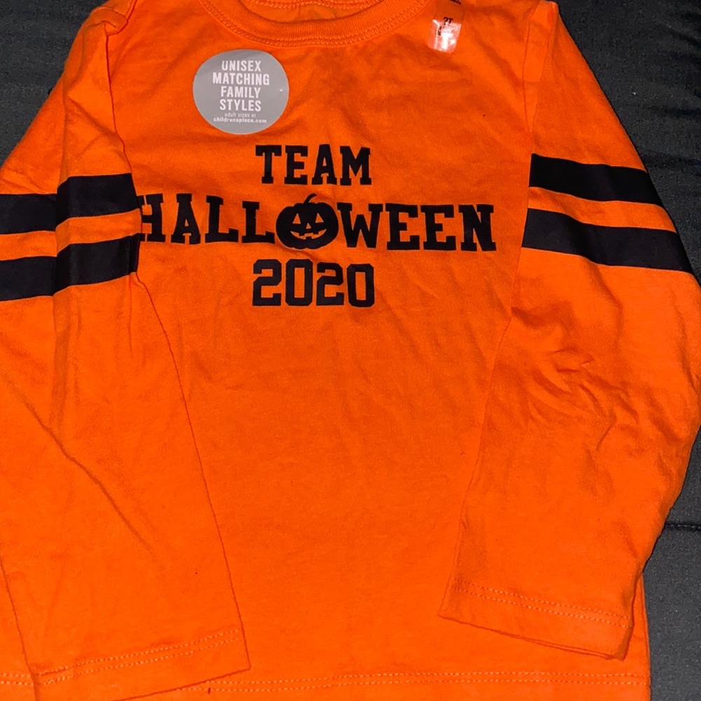2T long sleeve unisex 2020 Halloween t-shirt